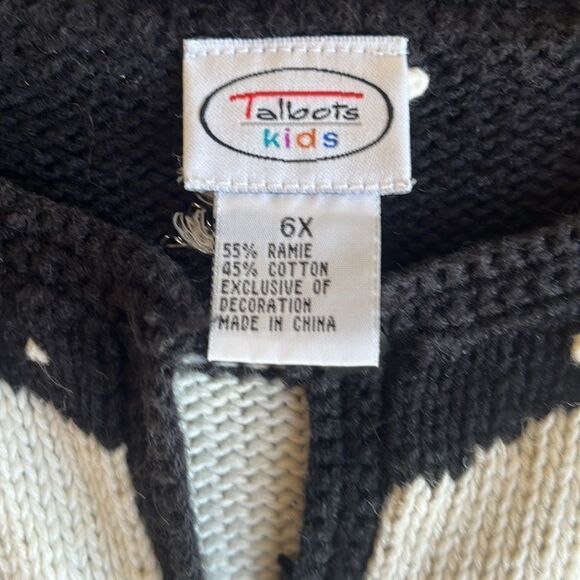 Adorable Kids Holiday Snowman ☃️ Cardigan Sweater size 6X - Picture 4 of 7